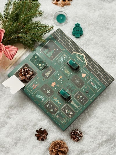 Adventní kalendář se svíčkami Winter Forest