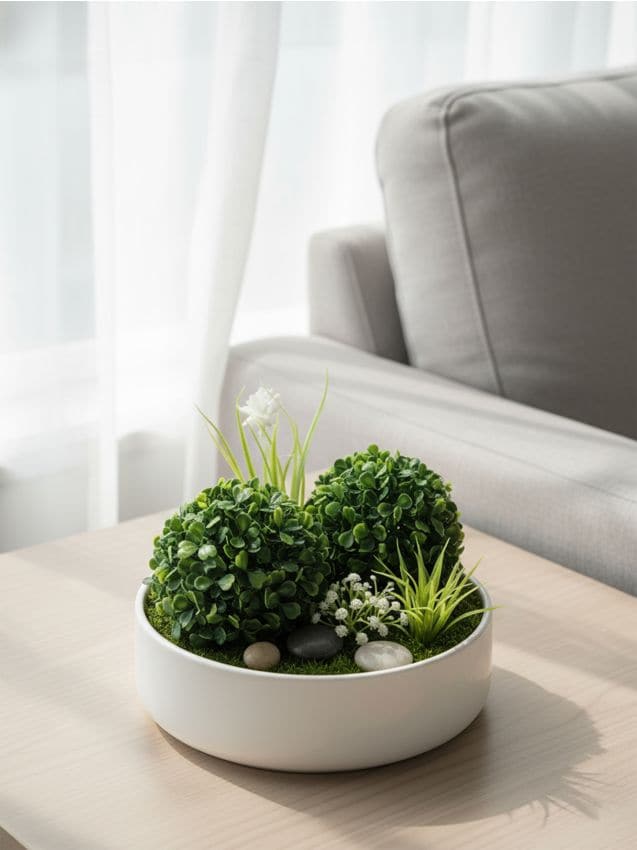 Sinsay - Bile decorative din buxus artificial 2 pack - verde