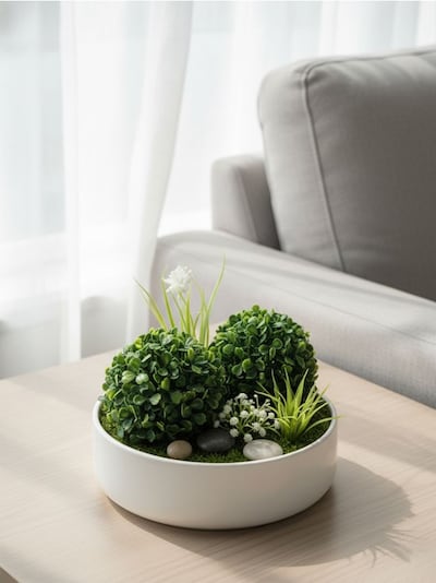 Изкуствени чемширови топки 2 pack