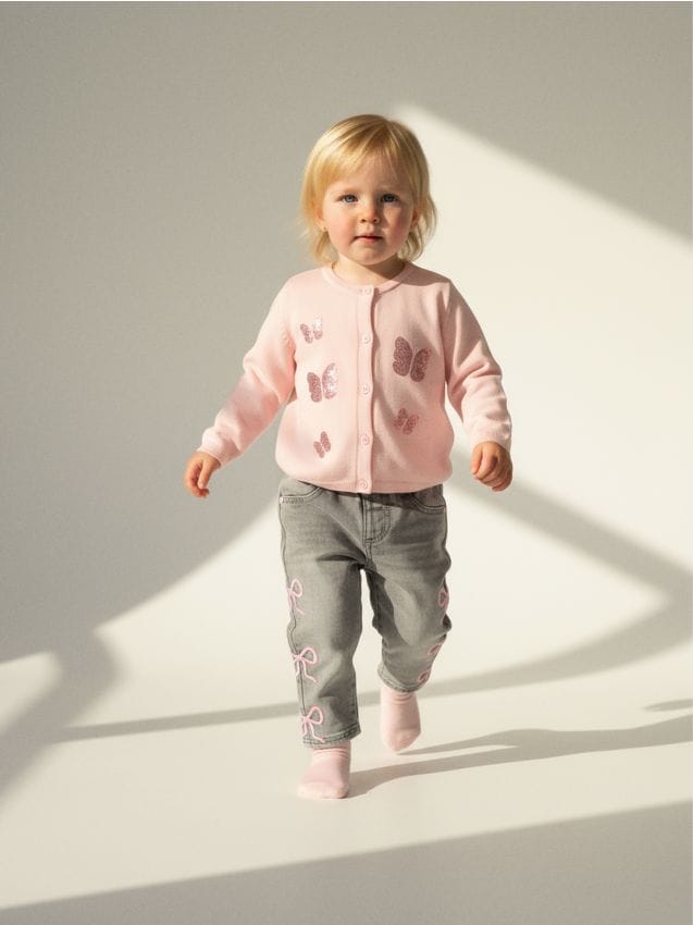 Sinsay - Pulover - roz-pastel