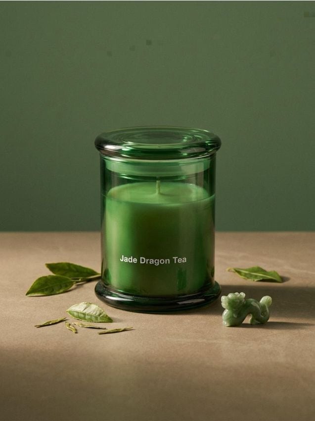 Sinsay - Lumânare parfumată Jade Dragon Tea - verde