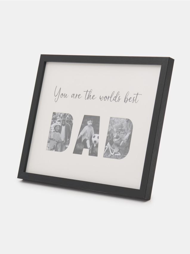 Sinsay - Ramă foto pentru Ziua Tatălui - negru