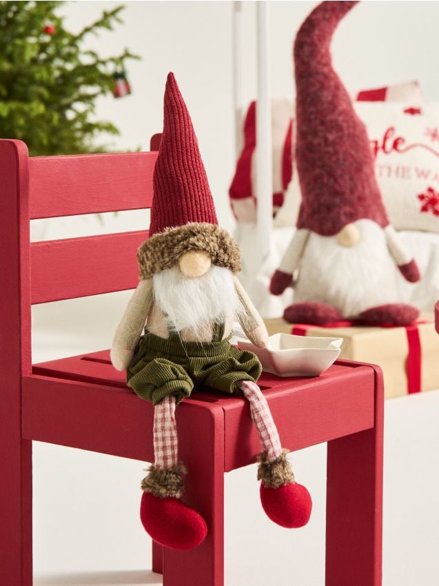 Sinsay - Vianočná dekorácia v tvare škriatka - viacfarebná