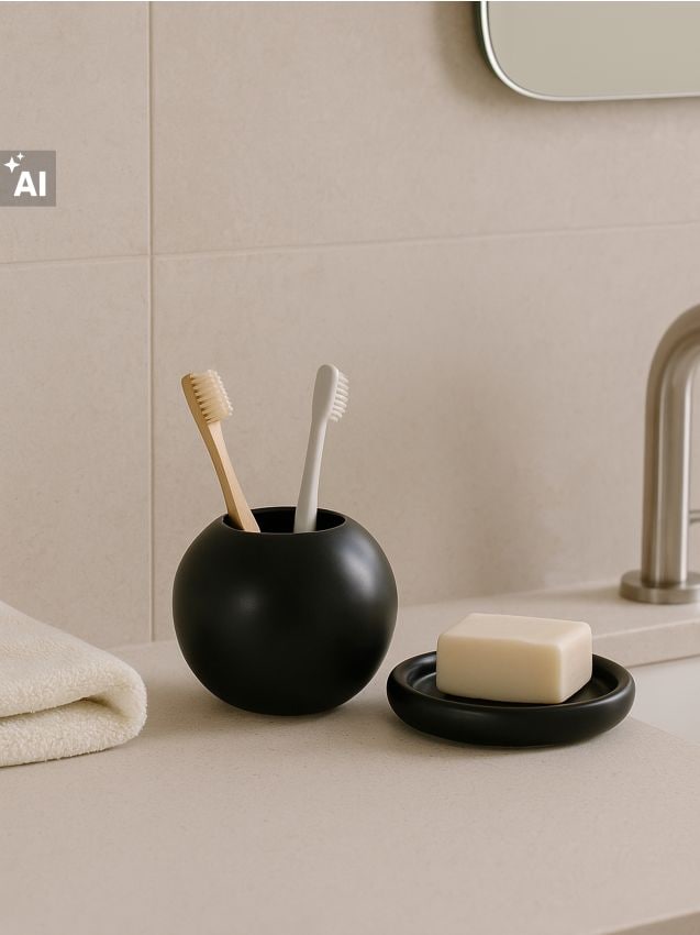 Sinsay - Set de baie - negru