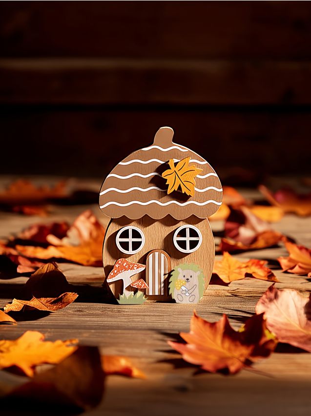 Sinsay - LED lampička v tvare huby - hnedá