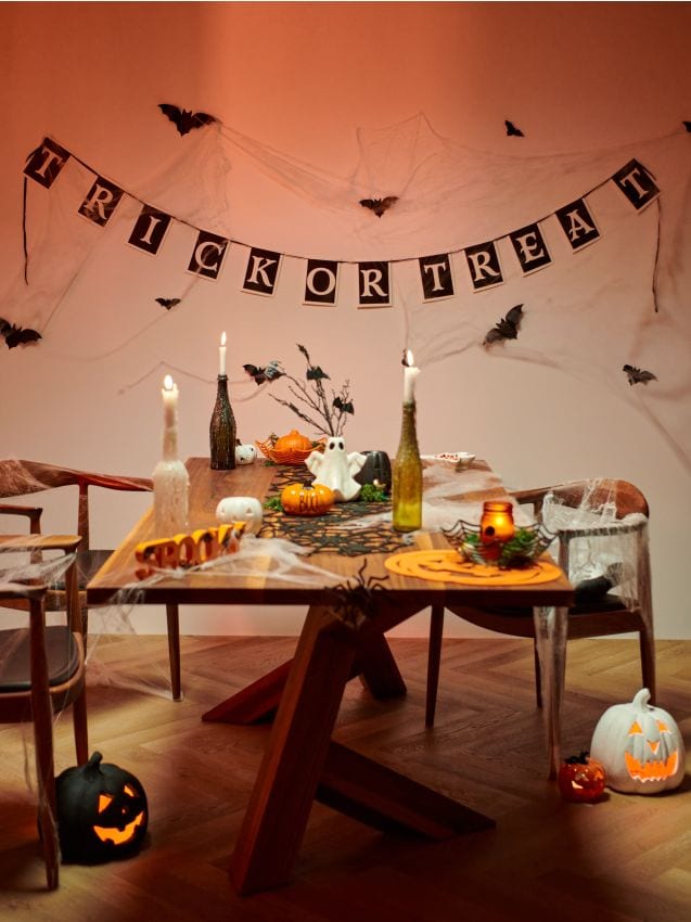 Sinsay - Ghirlandă de Halloween - negru