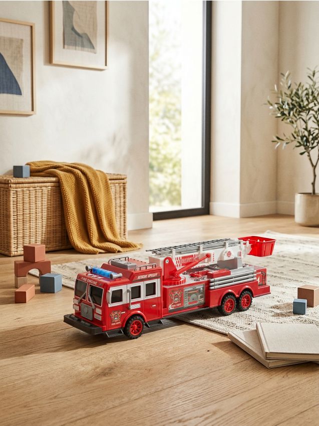 Sinsay - Jucărie – Stație de pompieri interactivă - roșu