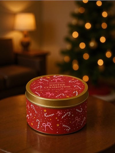 Kerze Winter Clementine