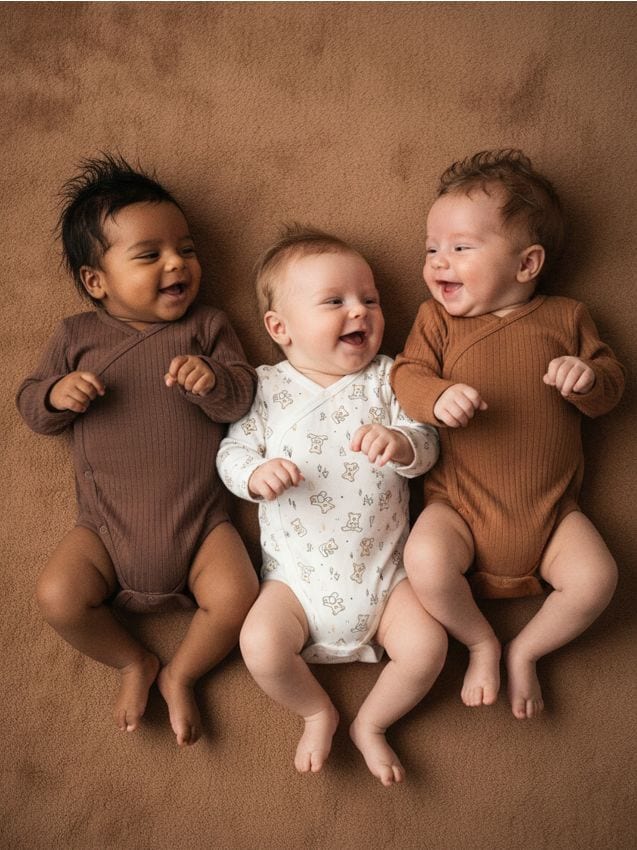 Sinsay - Súprava 3 body - krémová