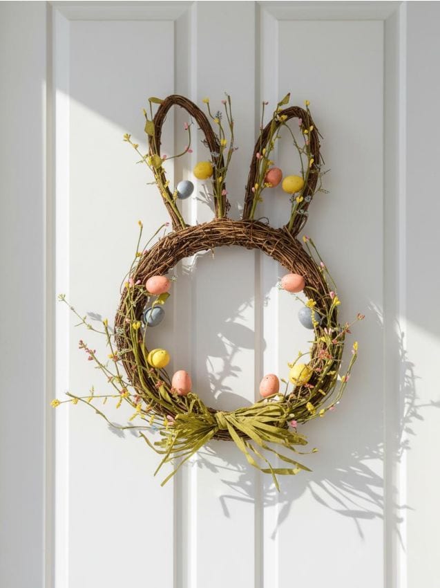 Sinsay - Coroniță decorativă de Paște cu motiv de iepuraș - multicolor