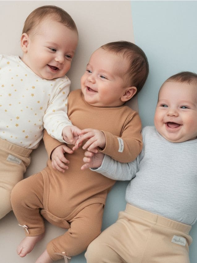 Sinsay - Súprava 3 body - krémová