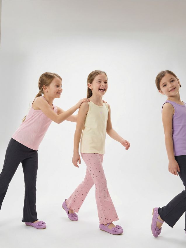 Sinsay - Хлопковые майки без рукавов с принтом 3 упаковка - multicolor