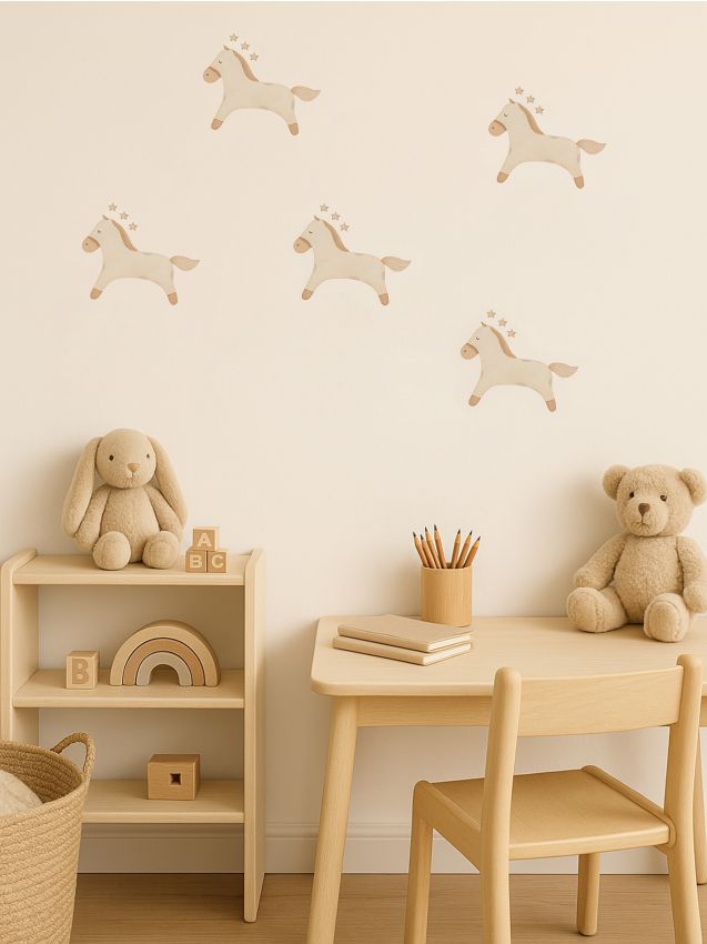 Sinsay - Nálepky na stenu 8 pack - viacfarebná