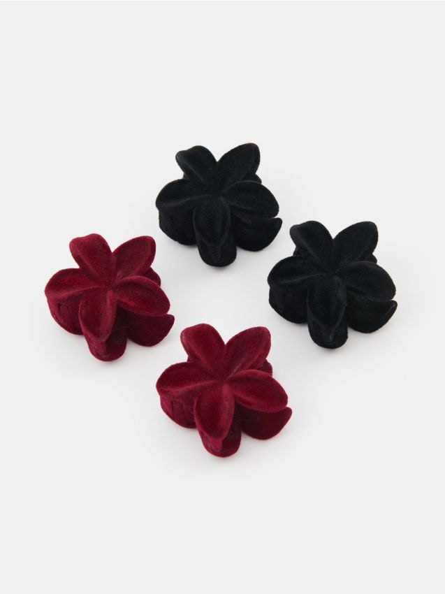 Sinsay Sinsay - Κλάμερ 4 pack - πολυχρωμο