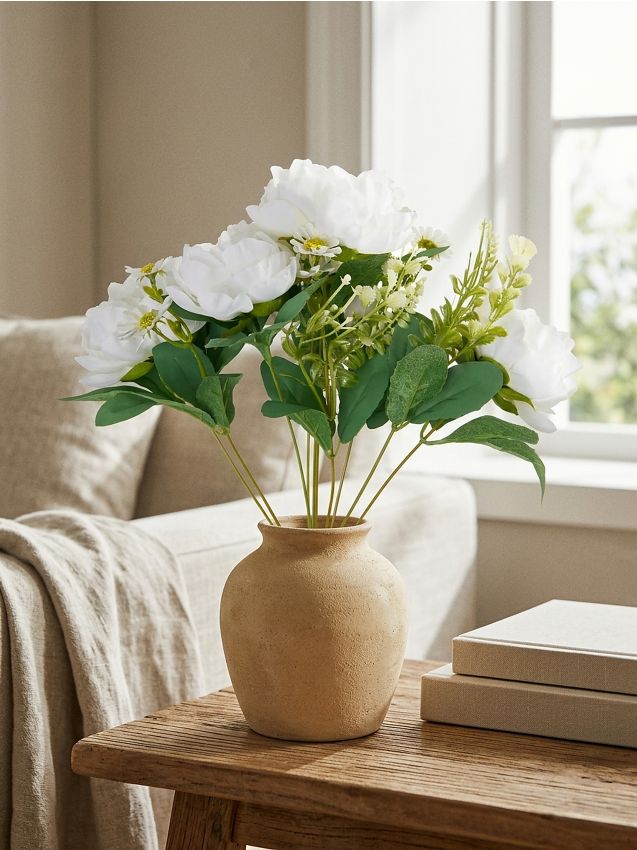 Sinsay - Plantă artificială decorativă - alb