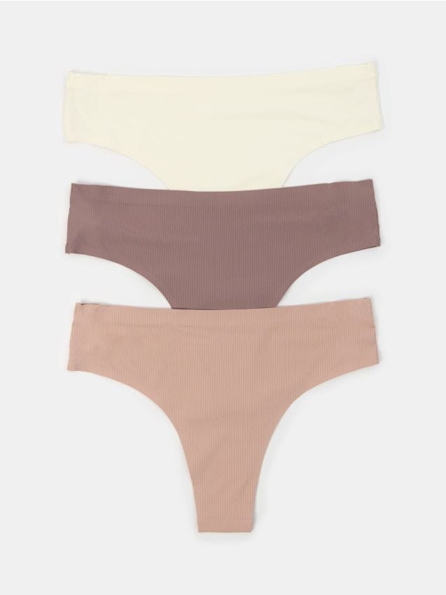 Confezione da 3 paia di slip alla brasiliana - SINSAY