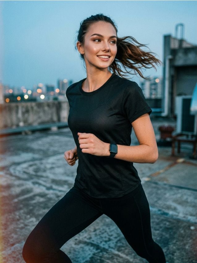 Sinsay - Tricou basic cu mâneci scurte - negru