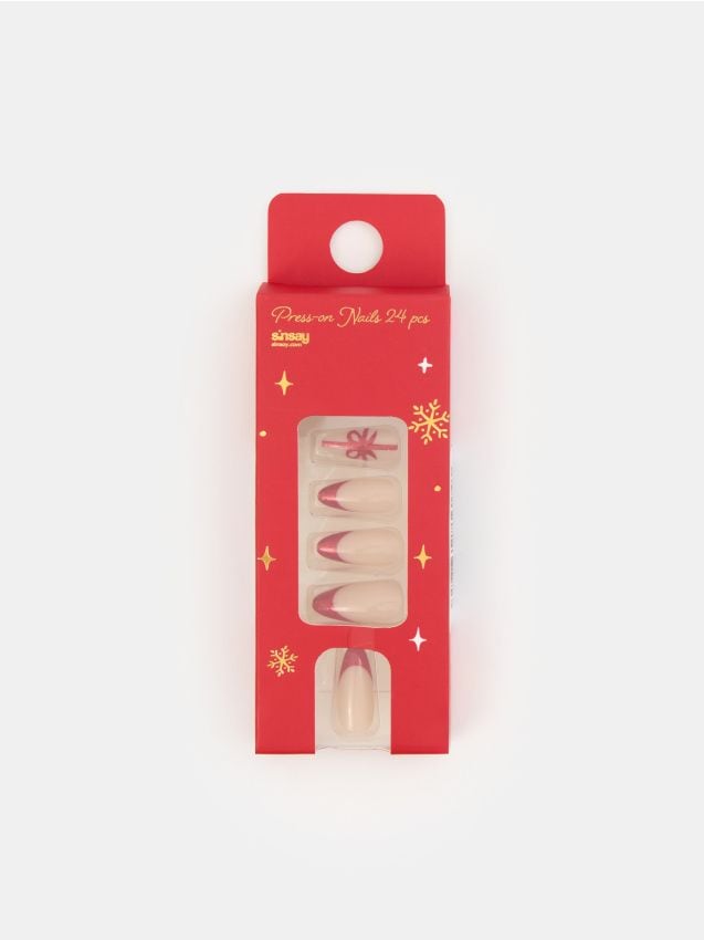 Sinsay - Umelé nechty - červená