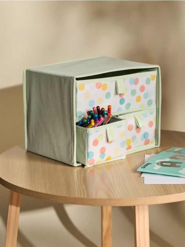 Sinsay - Cutie textilă de depozitare cu sertare - multicolor