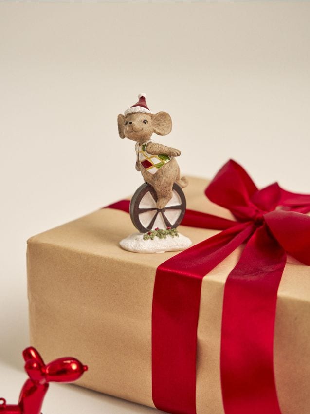 Sinsay - Vianočná dekorácia v tvare myši - viacfarebná