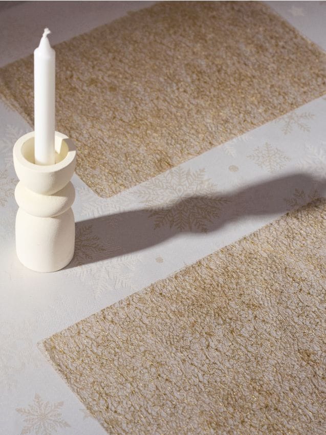 Sinsay - Súprava 2 podložiek na stôl - zlatá