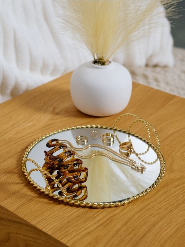 Sinsay - Ozdobný podnos - zlatá