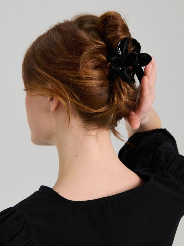 Sinsay - Set de 2 clame de păr - negru