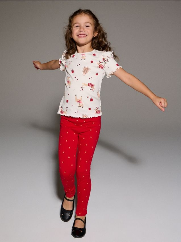 Sinsay - Tricou din tricot striat - multicolor