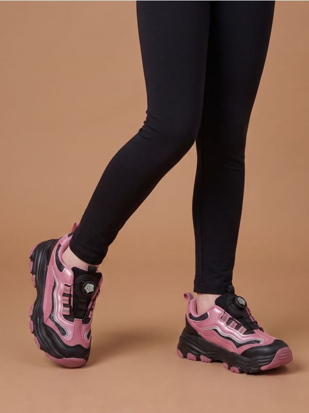 Sinsay - Sneakers ușori cu sistem de închidere rapidă - multicolor