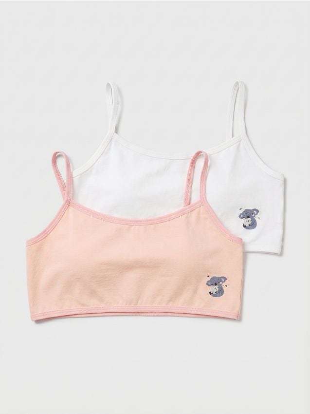 Sinsay - Topuri de lenjerie din bumbac cu motiv koala - multicolor