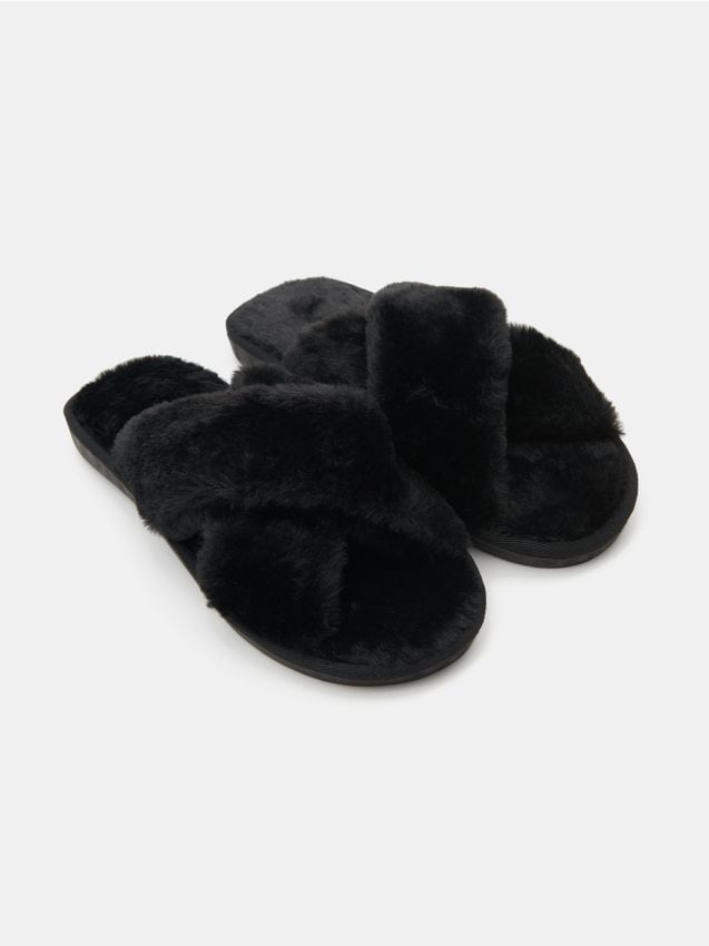 Sinsay - Papuci de casă - negru