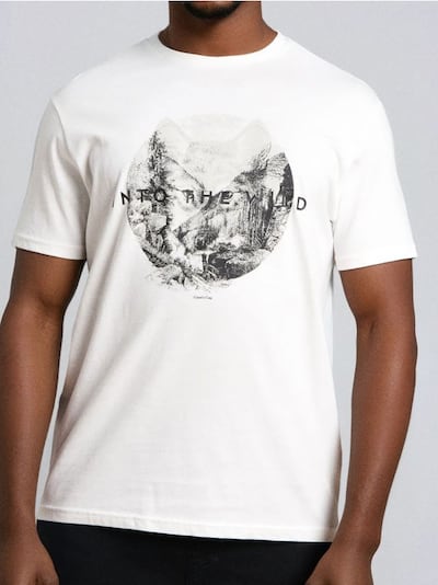 Puuvillane t-särk pildiga