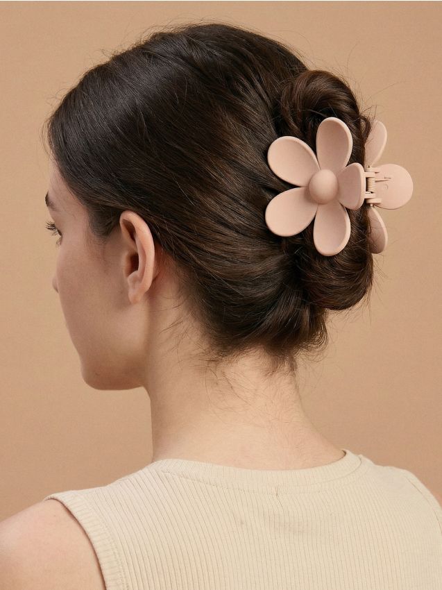 Sinsay - Clamă de păr - roz-pastel