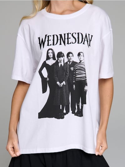 Tričko s krátkým rukávem Wednesday