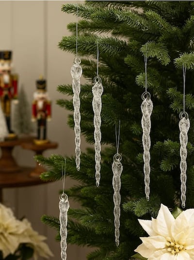 Різдвяні прикраси, 6 шт