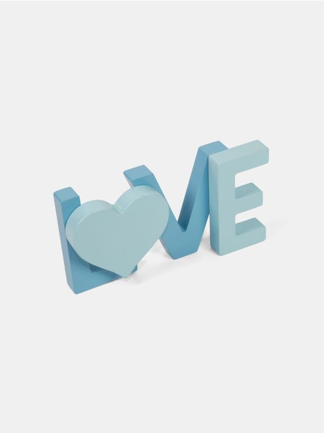 Stoječi okrasek LOVE - SINSAY