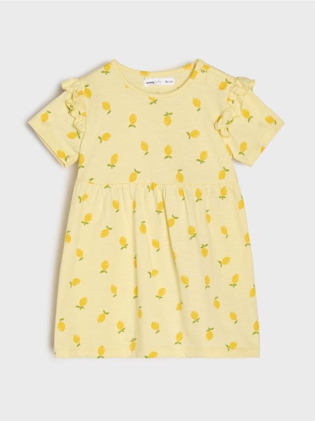 Sinsay - Rochie sport - galben-deschis