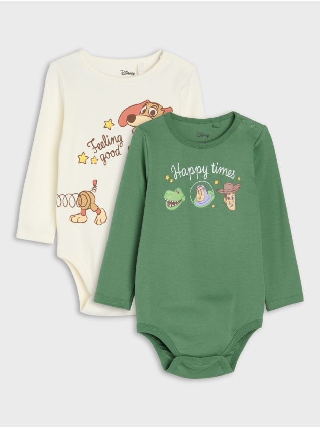 Sinsay - Pamučni bodiji s Toy Story printom 2 komada