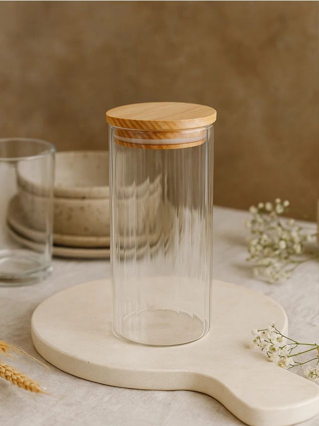 Sinsay - Recipient pentru alimente cu capac - clear