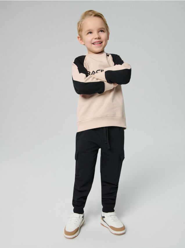 Sinsay - Komplet dresowy - czarny