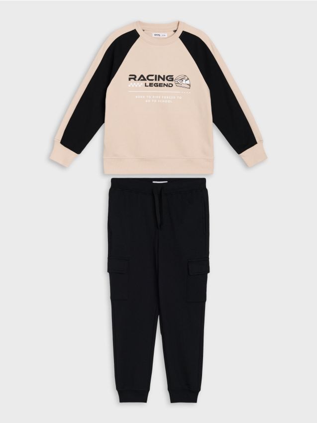 Sinsay - Tepláková súprava - čierna