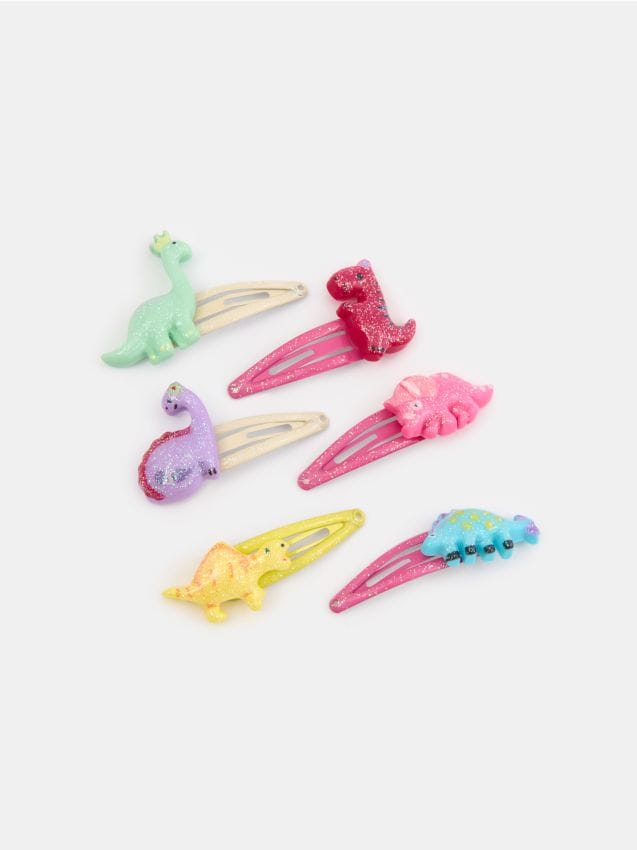 Sinsay - Set de 6 agrafe de păr - multicolor