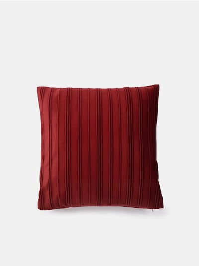 Fodera per cuscino con strisce decorative