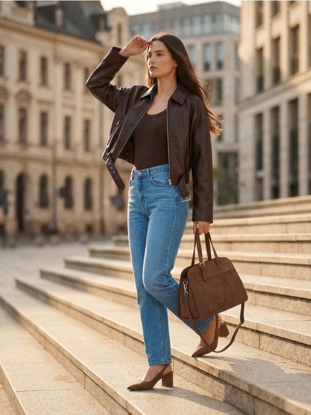 Sinsay - Blugi mom fit cu efect spălat - albastru