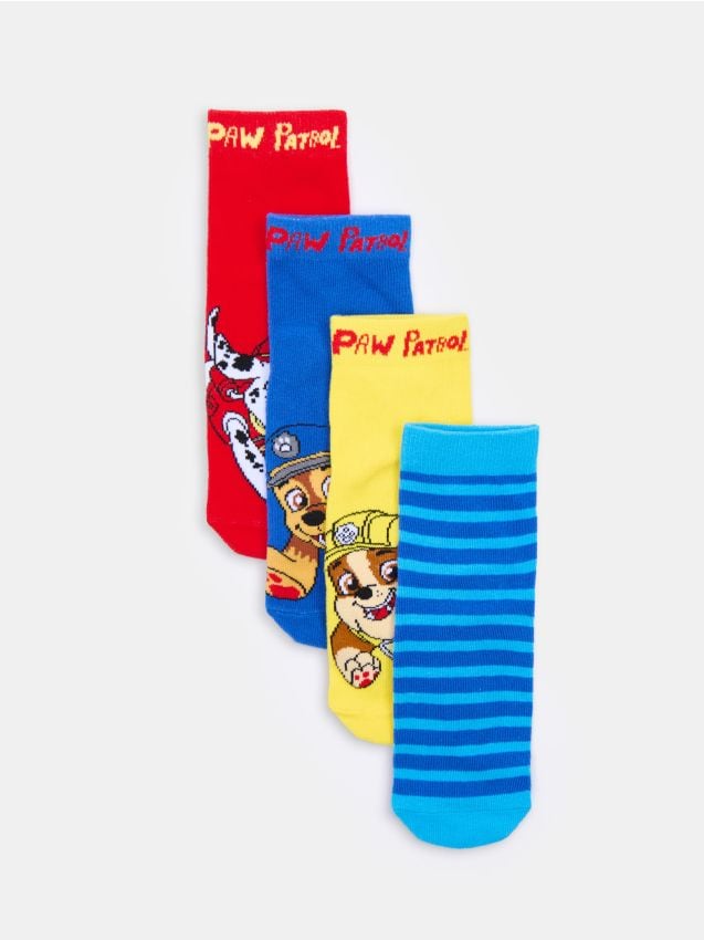 Sinsay - Set de 4 perechi de șosete PAW Patrol - multicolor