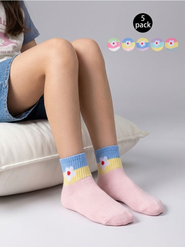 Sinsay - Șosete 5 pack - multicolor