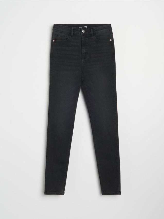 Sinsay - Skinny džínsy - čierna