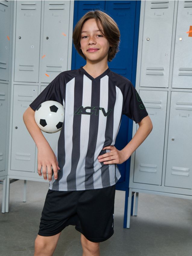 Sinsay - Szorty sportowe Active - czarny