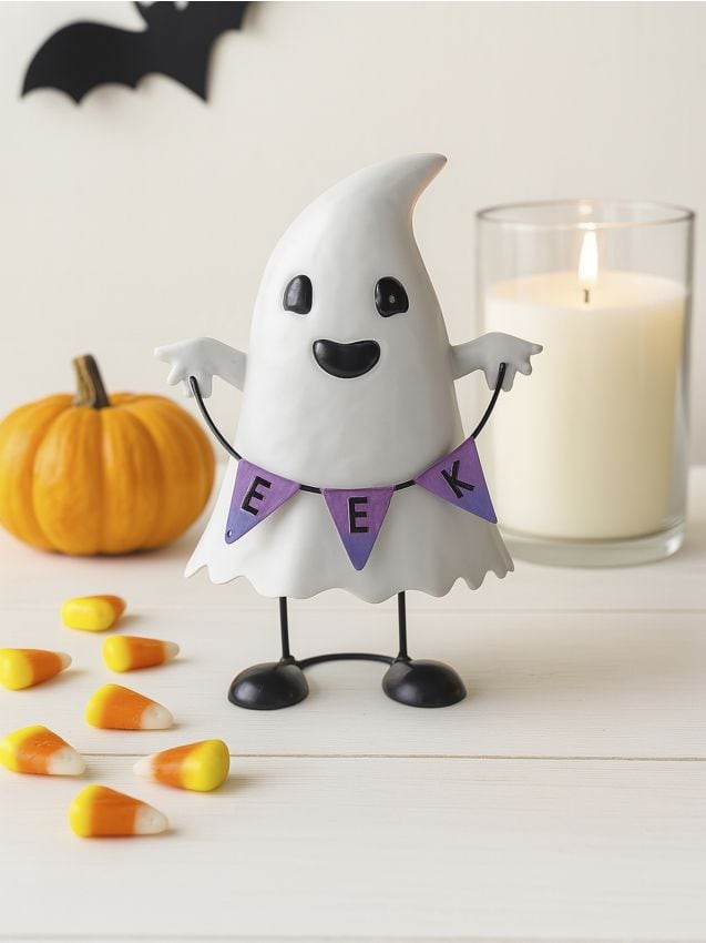 Sinsay - Decorațiune verticală Halloween - alb