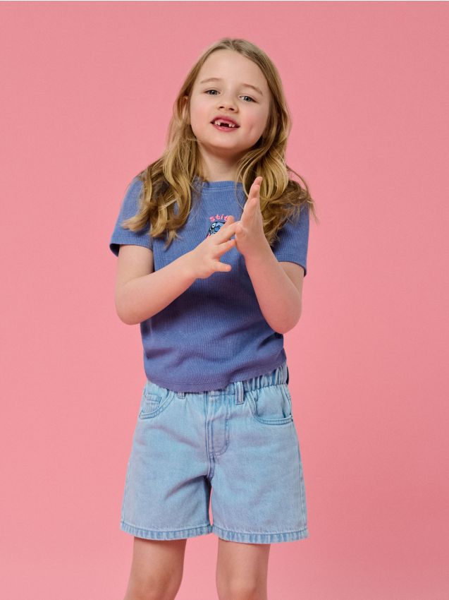 Sinsay - Pantaloni scurți - bleumarin